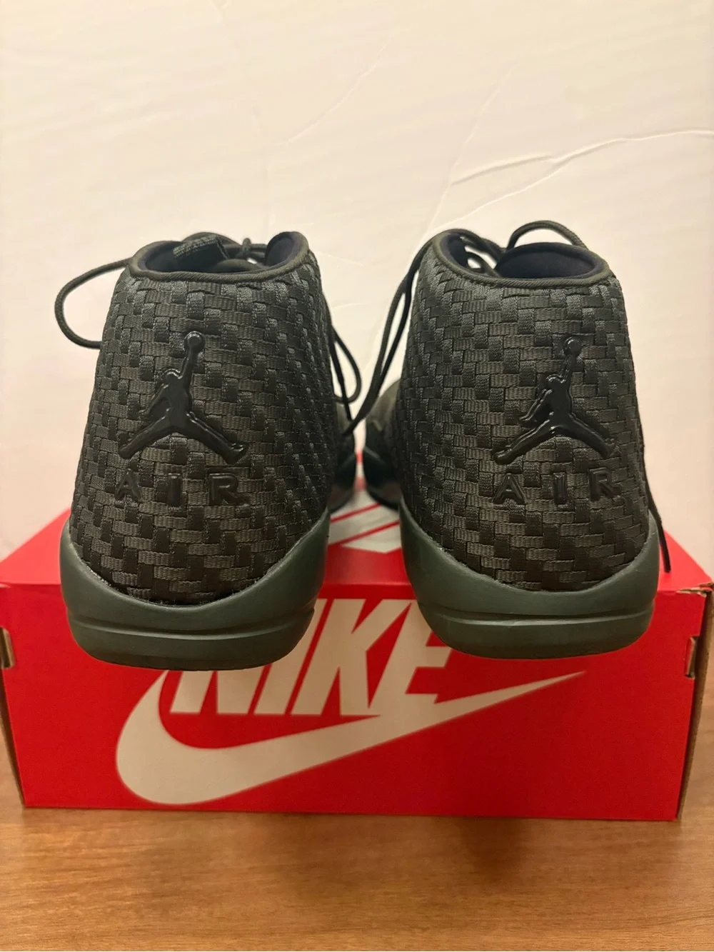 Nike Air Jordan ECLIPSE CHUKKA Cargo Olive Green Sequoia Carbon Fiber Shoes